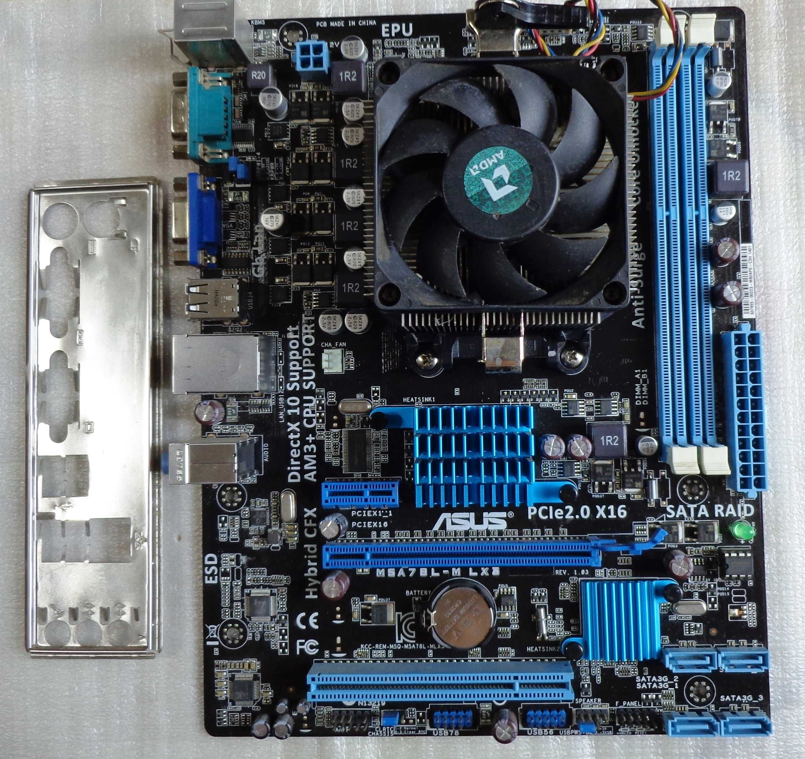 Комплект 4 ядра AMD FX-4100 /Asus M5A78L-M LX3 (DDR3)