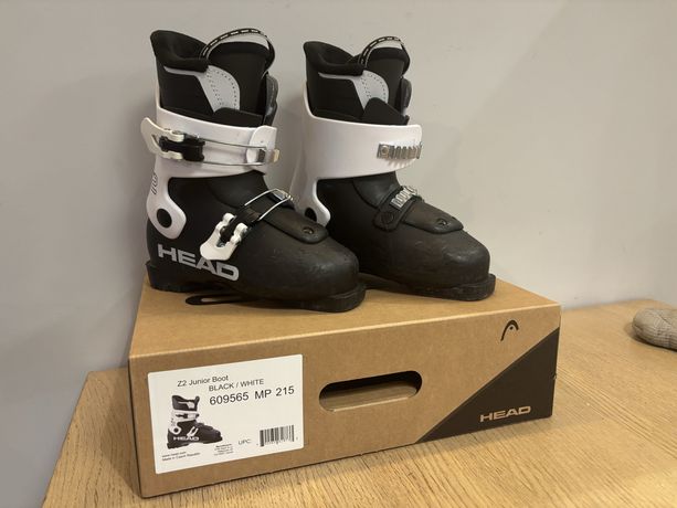 Buty narciarskie dziecięce HEAD Z2 Junior - stan bdb - rozmiar 21.5