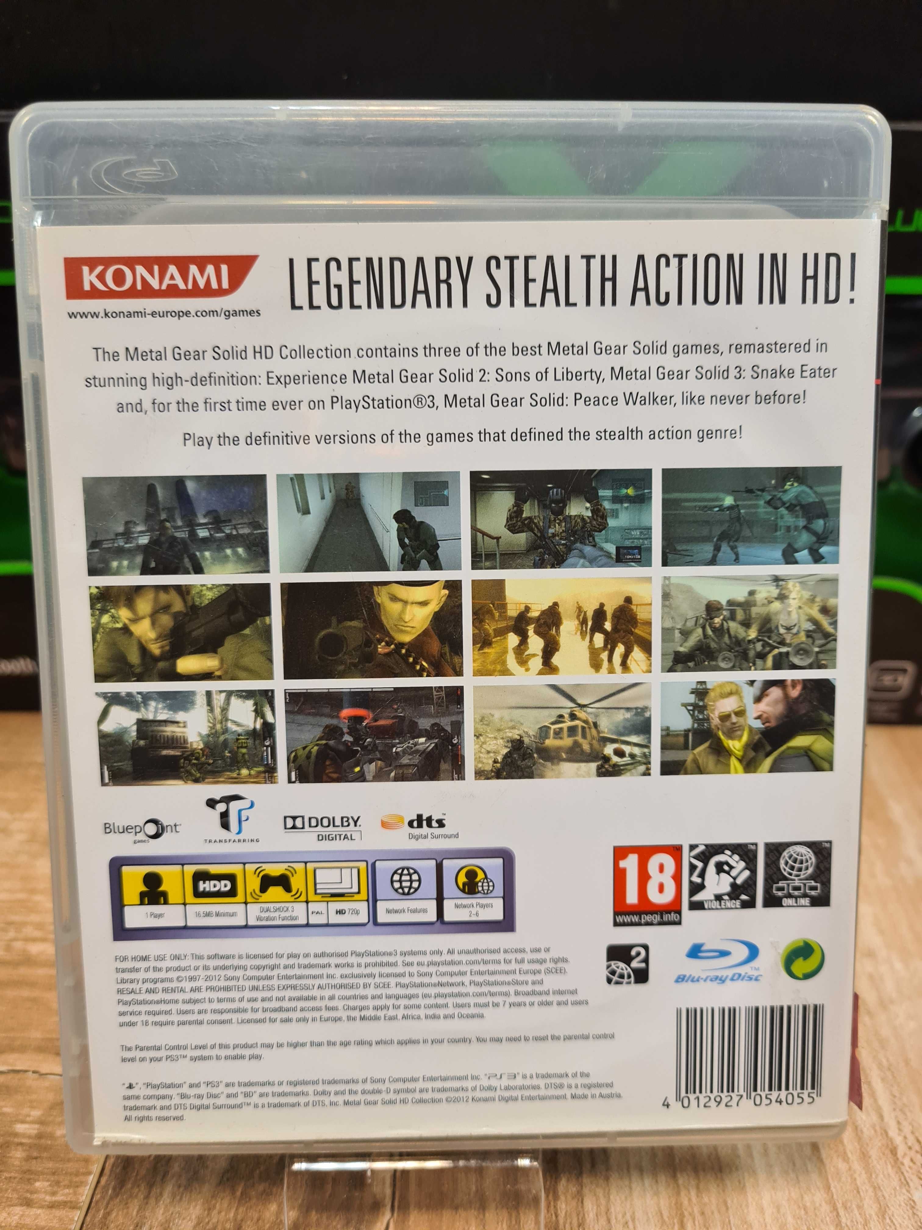 Metal Gear Solid HD Collection PS3,  Sklep Wysyłka Wymiana