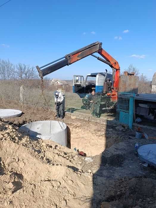 Выгребная яма септик канализация копка сливная вигрібна зливна септик