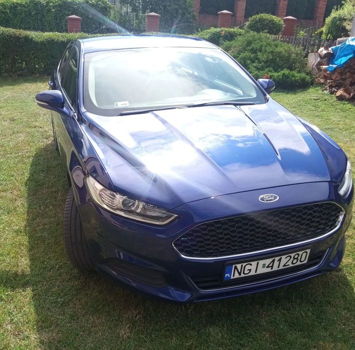 Ford Fusion 2016r. zadbany, jasne wnętrze, zakonserwowane podwozie
