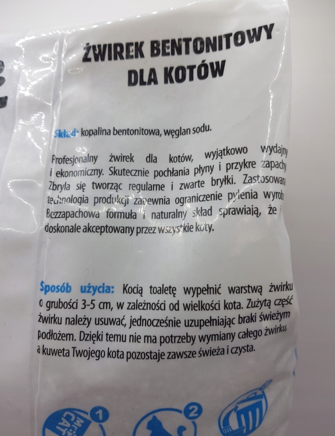 Żwirek dla kota  bentonitowy Mr. Cat 5 l