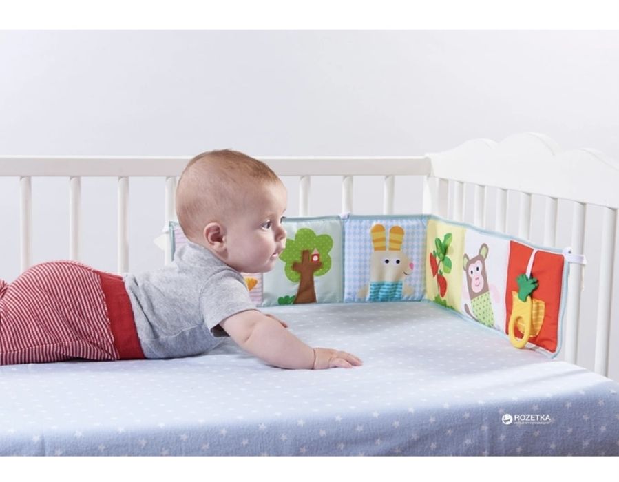 Розвиваюча мʼяка книжка-розкладачка Taf Toys