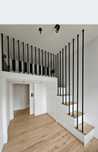 Balustrada loft typu Harfa