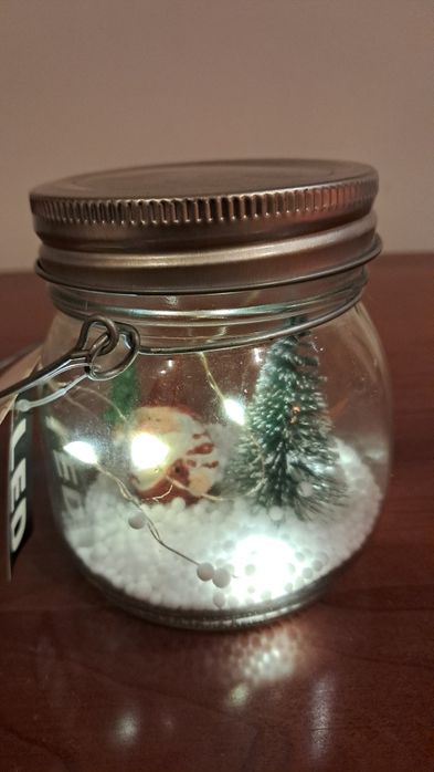 Decoração natalícia com led,nova com etiquetas