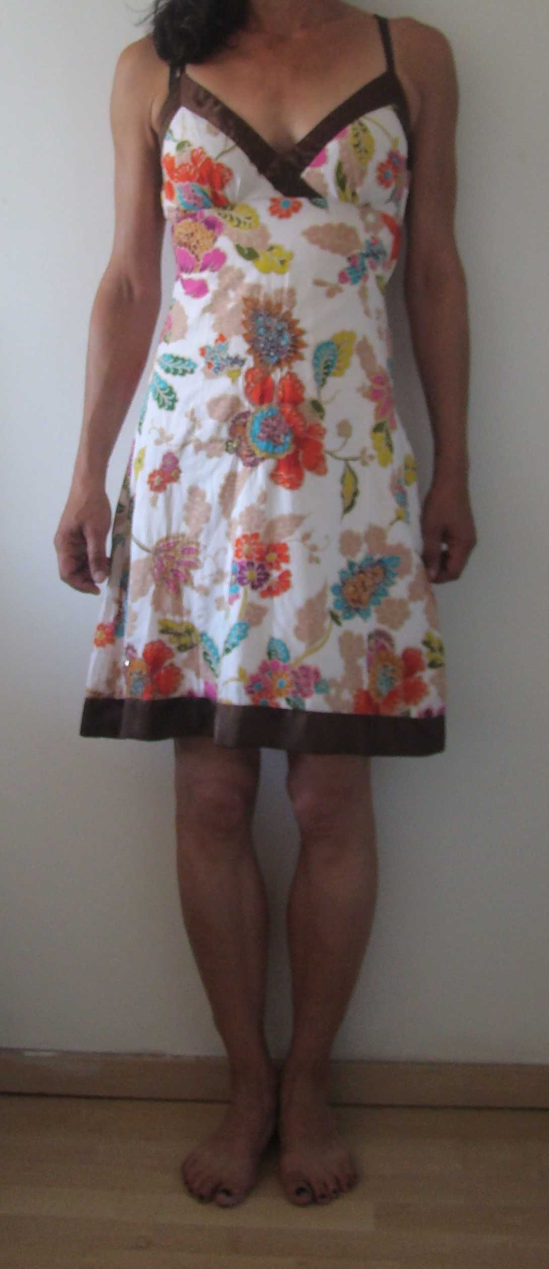 Vestido Midi estampado Natura