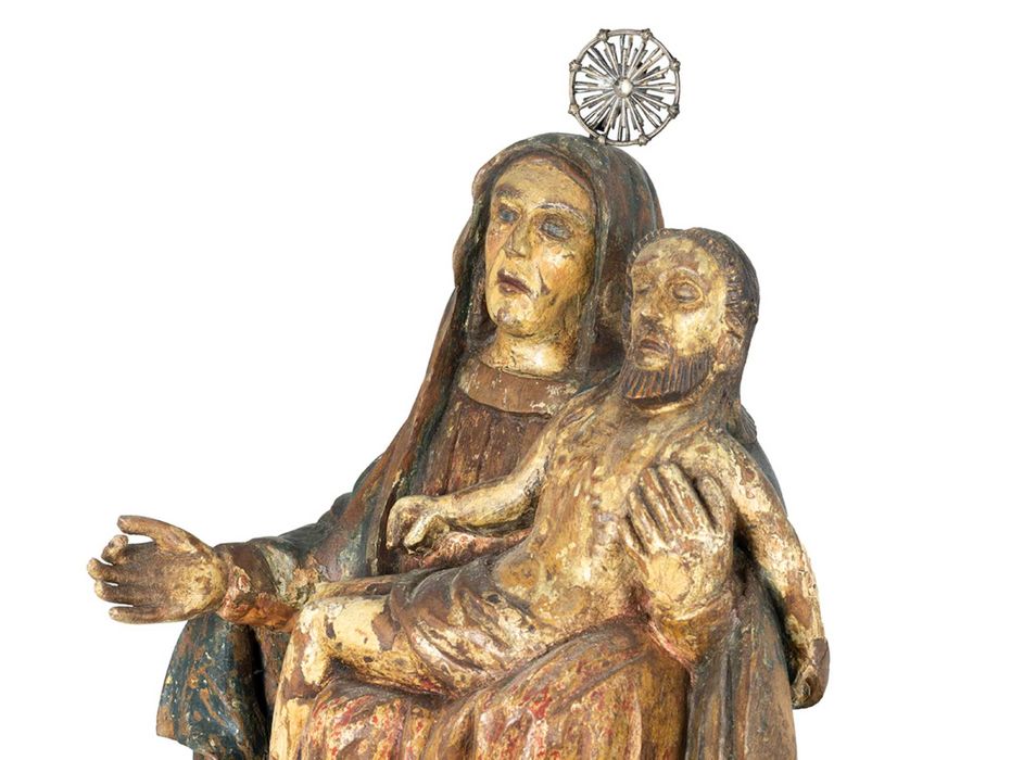 Escultura Pietà Nossa Senhora Piedade Arte Sacra | século XVII