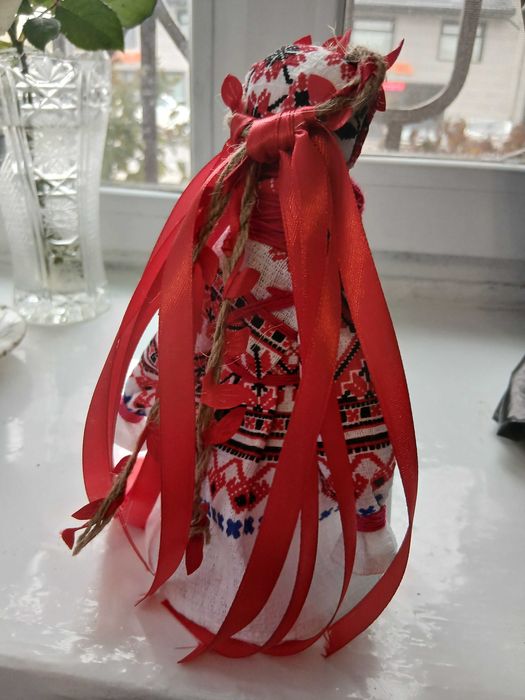 Лялька - мотонка "Украиночка" ;18 см, з виночком.