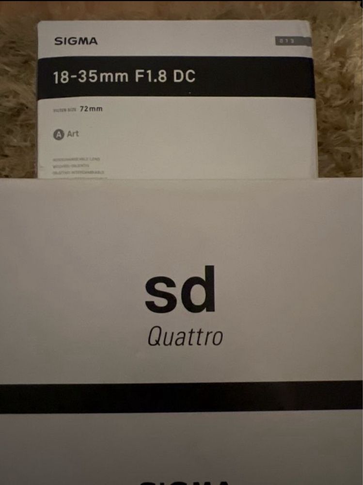 Sigma SD Quattro + 18-35mm f1.8