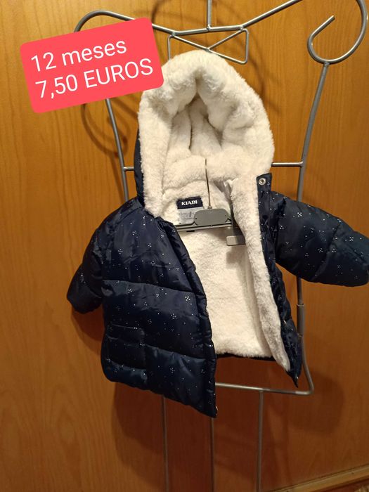 Blusão de bebé 12 meses com pelo