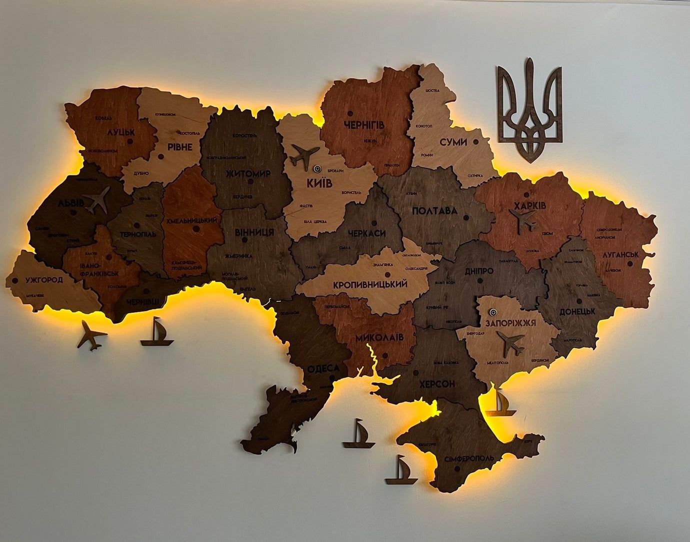 Карта Украины, мапа України країни, багатошарова,3д,3d, многоуровневая