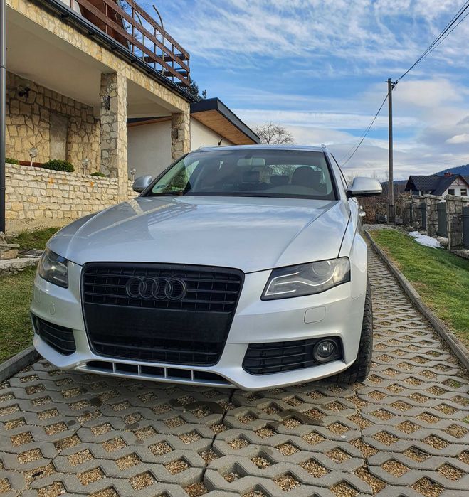 Audi A4 B8 srebrna