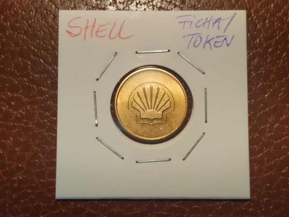 83 ficha/medalha da Shell (token) - café