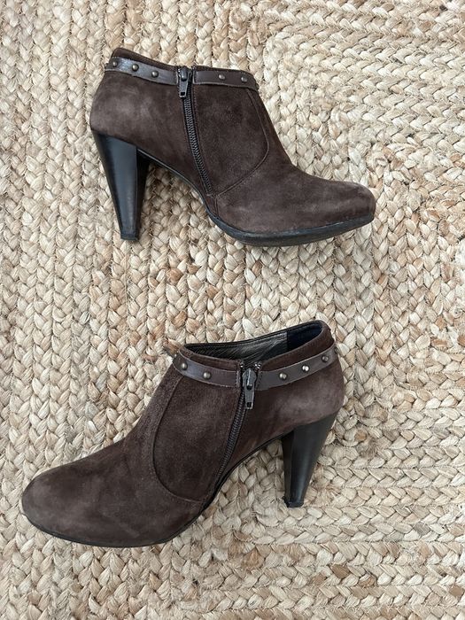 Botas/botins castanhos