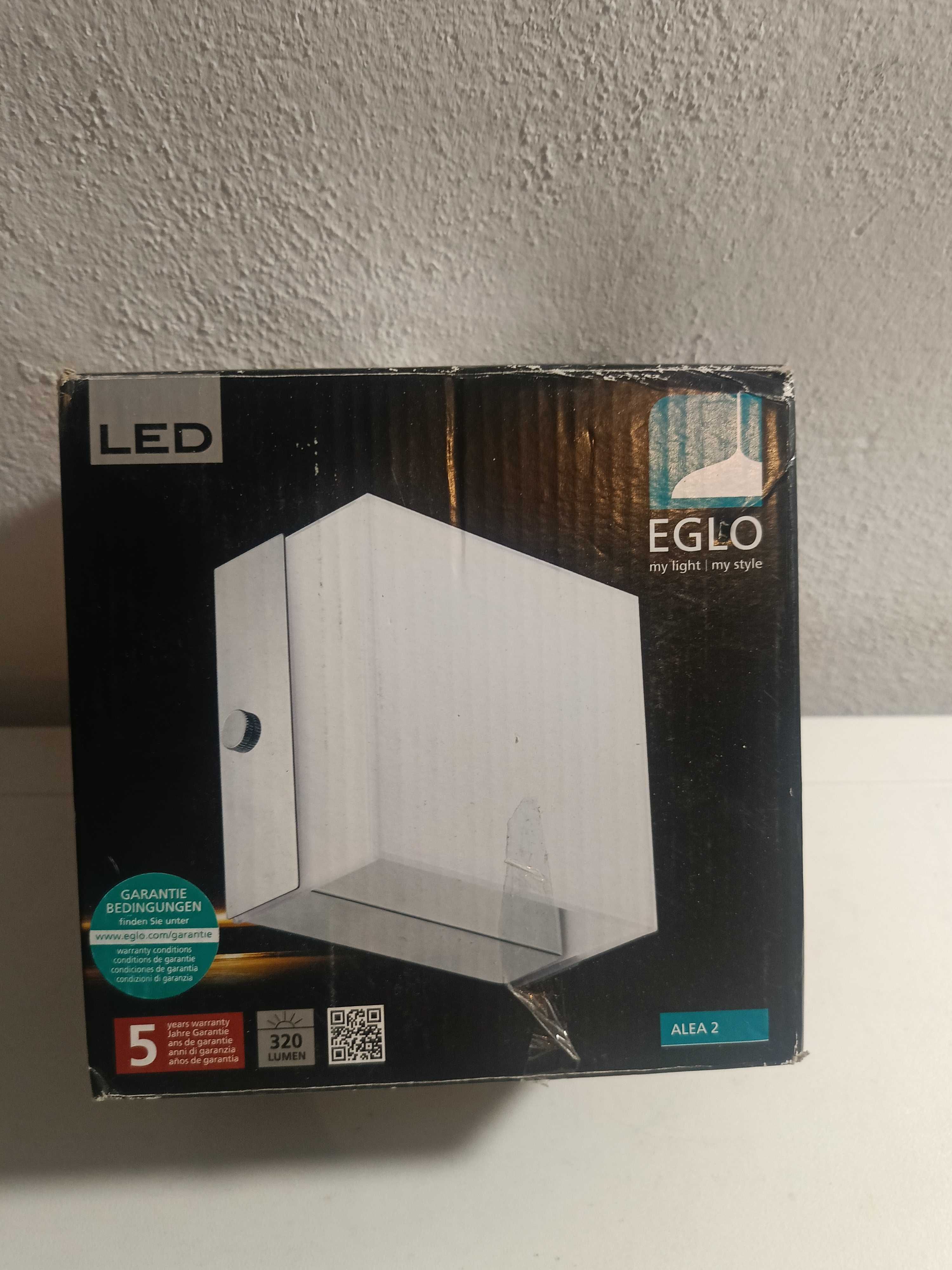 ALEA 2 lampa ścienna kinkiet - 12x12cm - 95747 EGLO