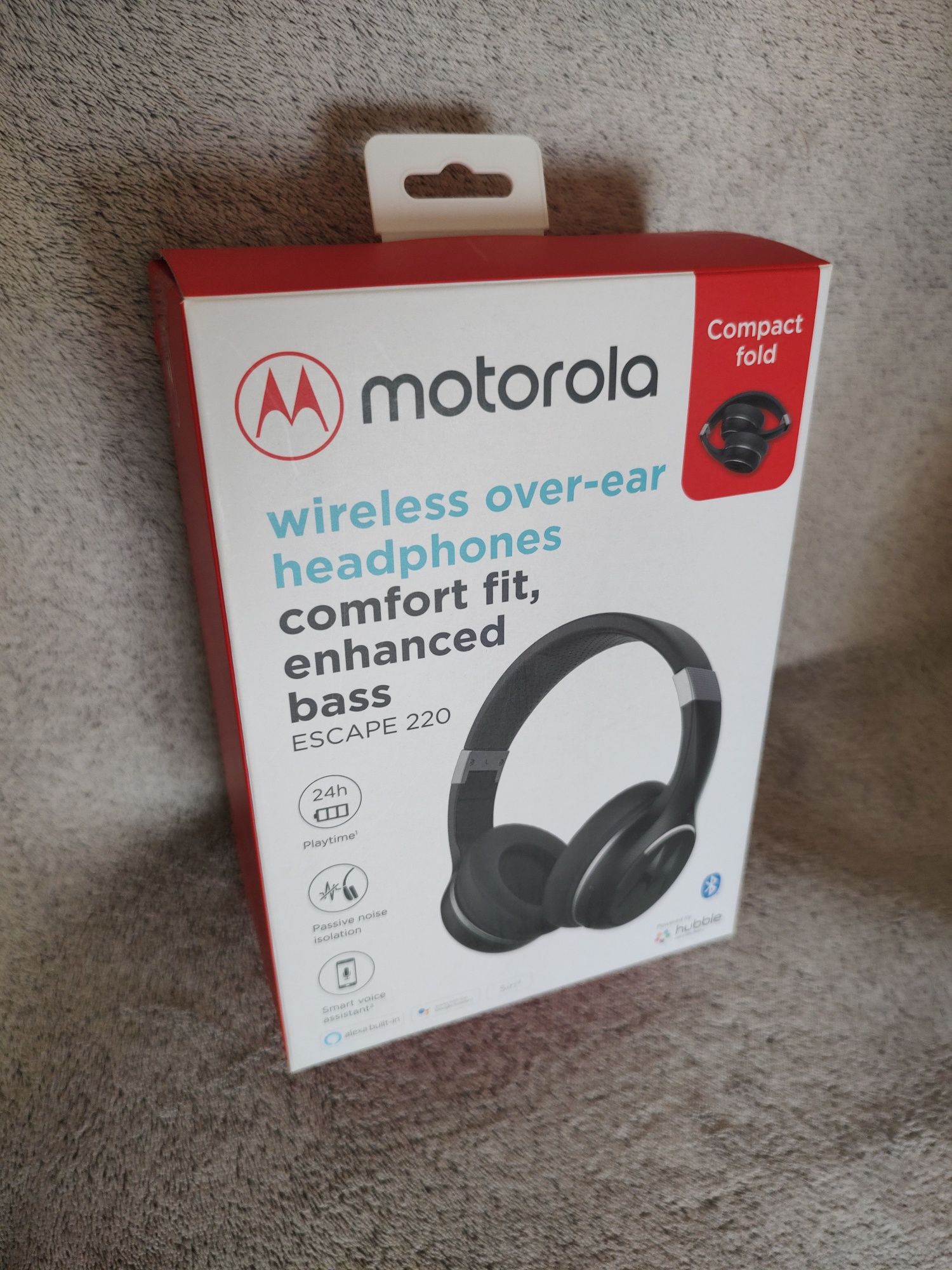 Słuchawki Motorola Escape 220 ekstra zadbane - na prezent!