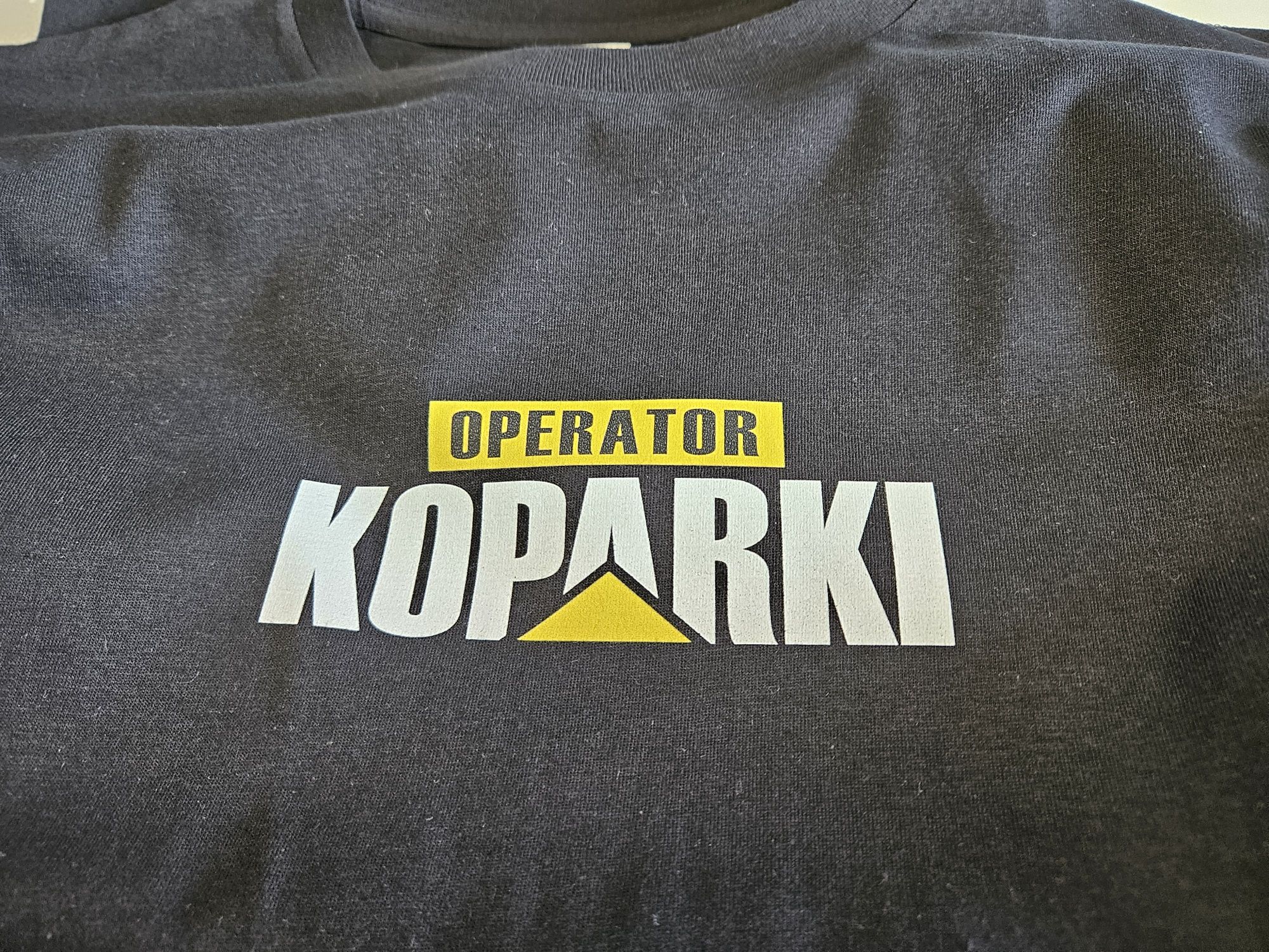 Operator Koparki 8 rozmiarów  | koszulka męska z nadrukiem