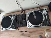 Numark tt200 2шт + Shure M44G + Pioneer Djm 350