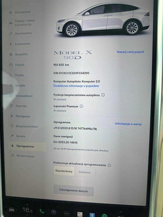 Tesla model X 90D sprzedaż/zamiana