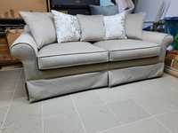 Elegancka rozkładana sofa ektorp