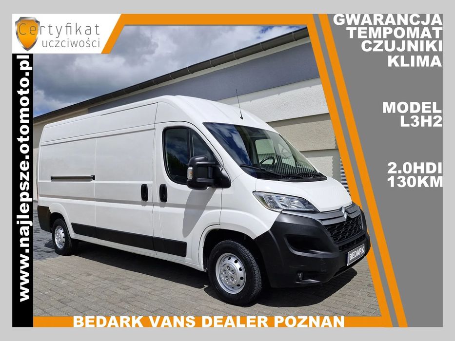 Citroën Jumper, L3H2, tempomat, klima, czujniki  Gwarancja, L3H2, klima, tempomat, czujniki