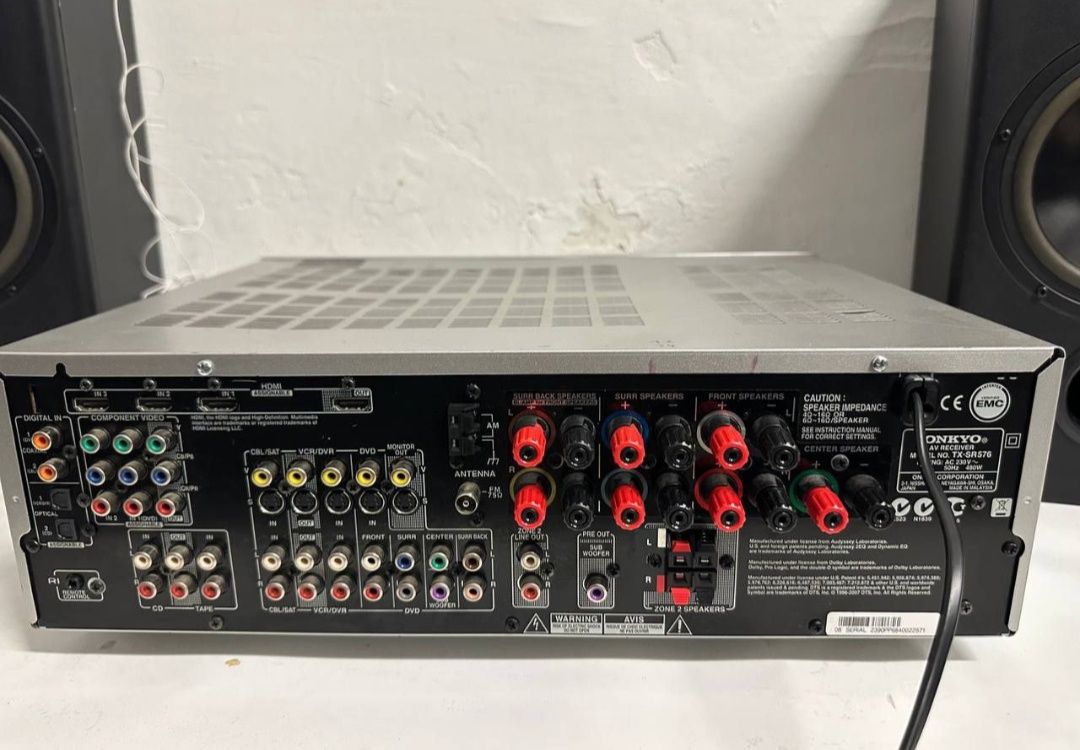 7.1 Amplituner Onkyo TX-SR 576, HDMI, 7*130 watt