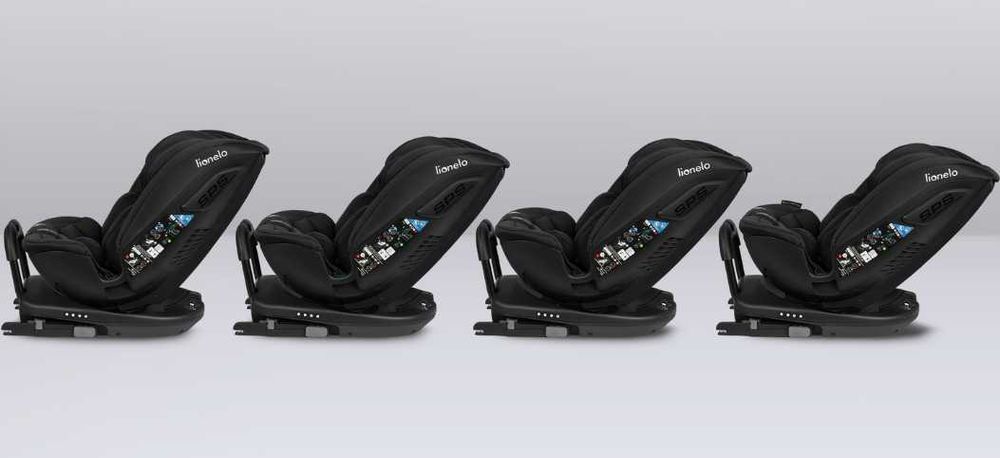 FOTELIK SAMOCHODOWY Przód Tył BASTIAAN Isofix 0-36kg do 150cm