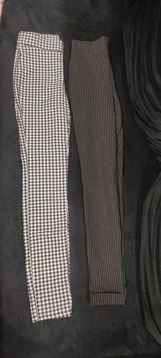 Zestaw spodni spodnie jeansy legginsy 34 XS zara esprit