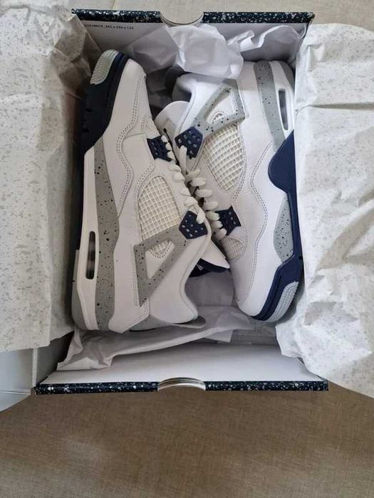 Buty Trampk Jordan 4 Retro Midnight Navy R.38