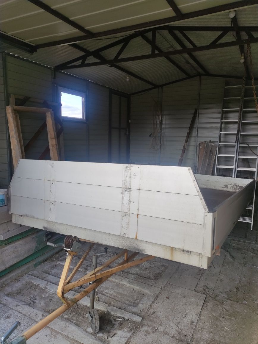 Skrzynia ładunkowa aluminiowa paka