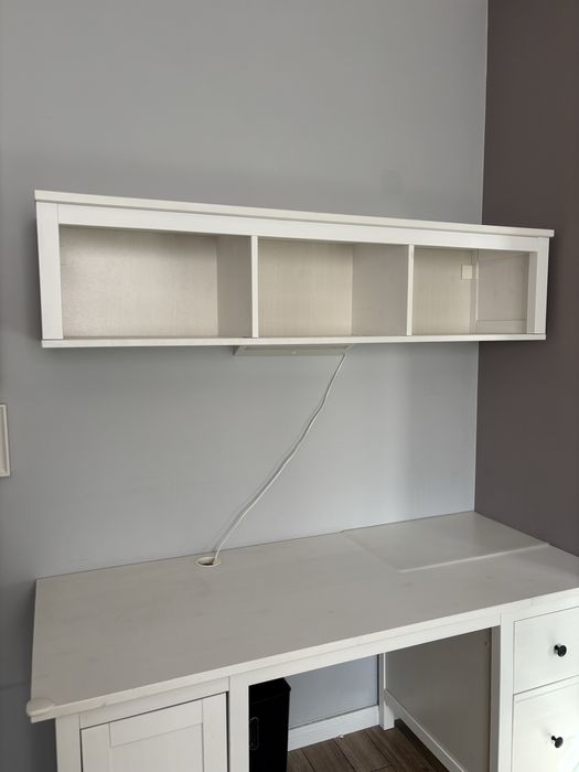 Biurko Hemnes białe, Ikea