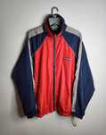 Umbro Kurtka Czerwona Męska Vintage Retro 90s 00s Oversize Sportowa M