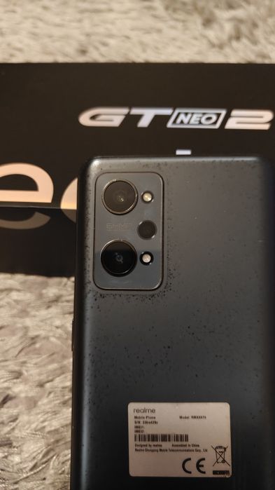 Realme gt 2 neo 12GB/256 GB 5000 mAh snapdragon 870 octa core