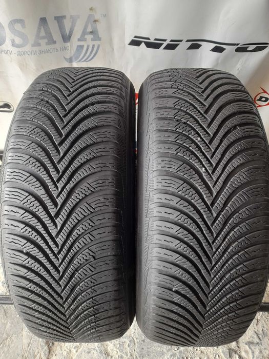 Зимові шини 205/60 R16 Michelin alpin 5(RFT) 90%залишок