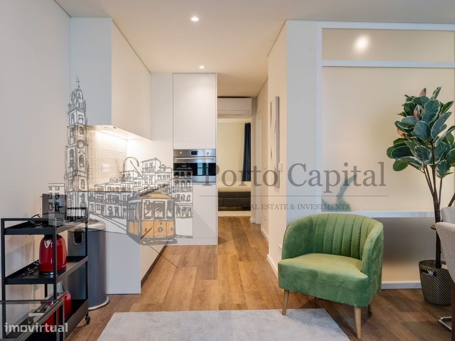 Excelente Apartamento T1 + 1 Completamente Mobilado