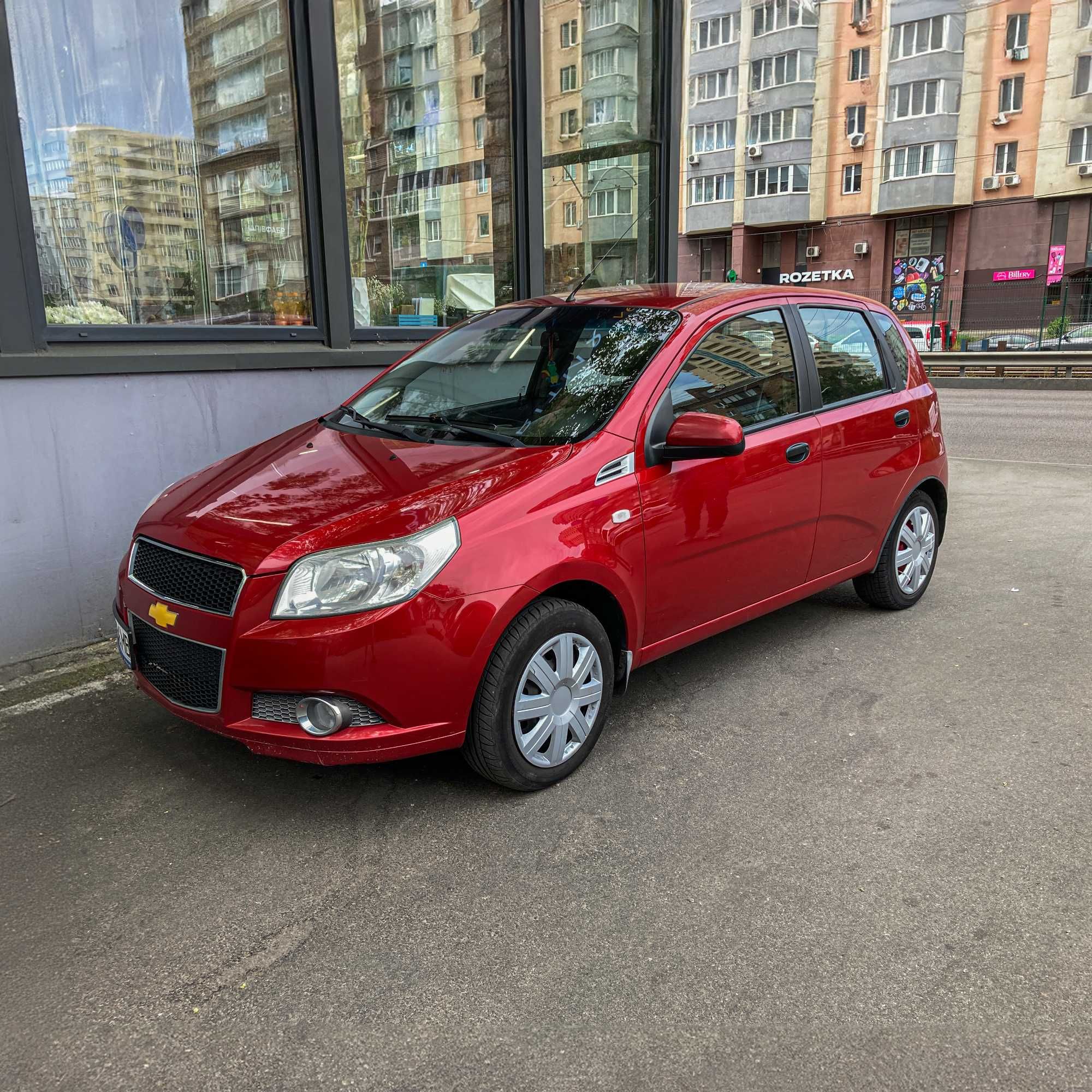 Шевроле Авео. Автомат. T255 Червона. CHEVROLET AVEO 2010 рік. Класна