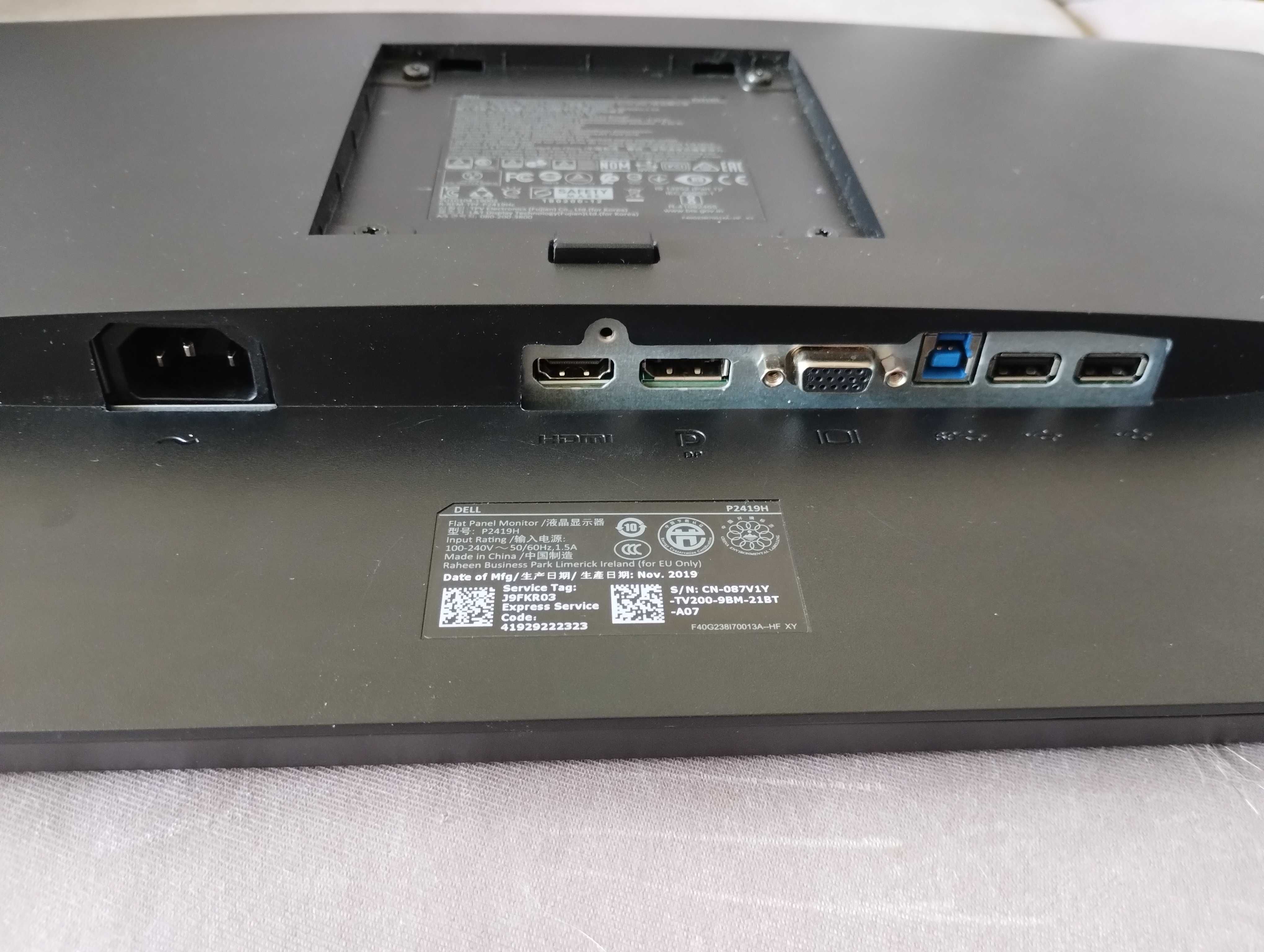 Монітор 24" Dell P2419H