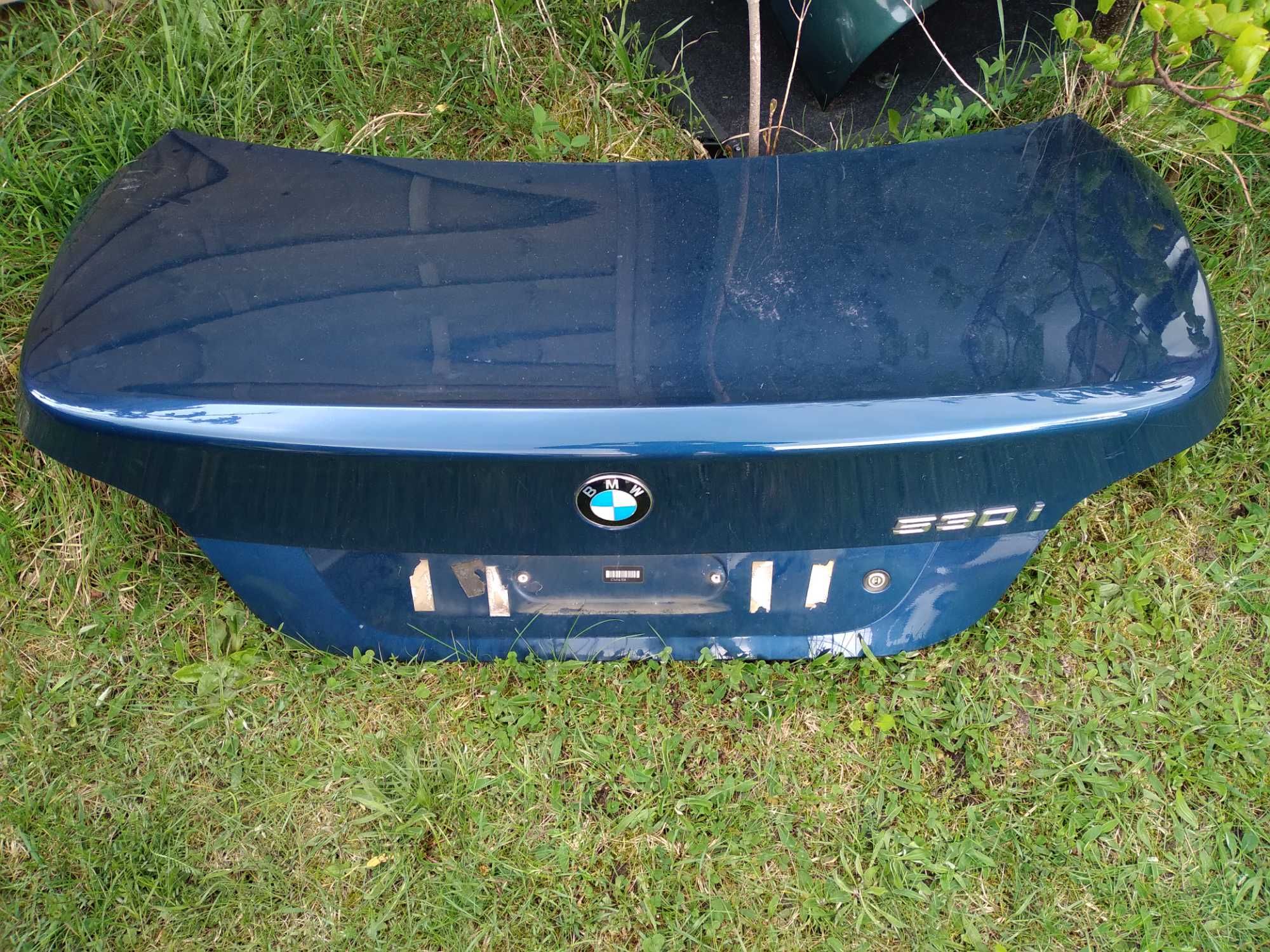 Klapa tyl pokrywa bagaznika bmw e60 mysticblau metallic