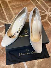 Szpilki czółenka buty na obcasie Massimo Dutti nowe skóra