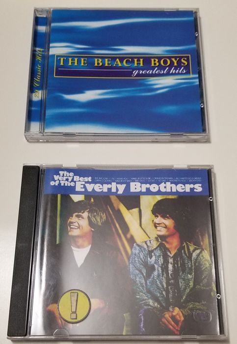 CDs - Rock Clássico - Beach Boys e Everly Brothers