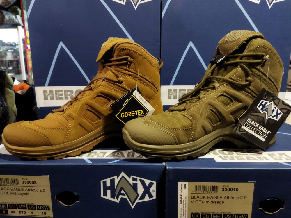 Тактичні черевики Haix Black Eagle Athletic 2.0 V GTX Gore-Tex Mid