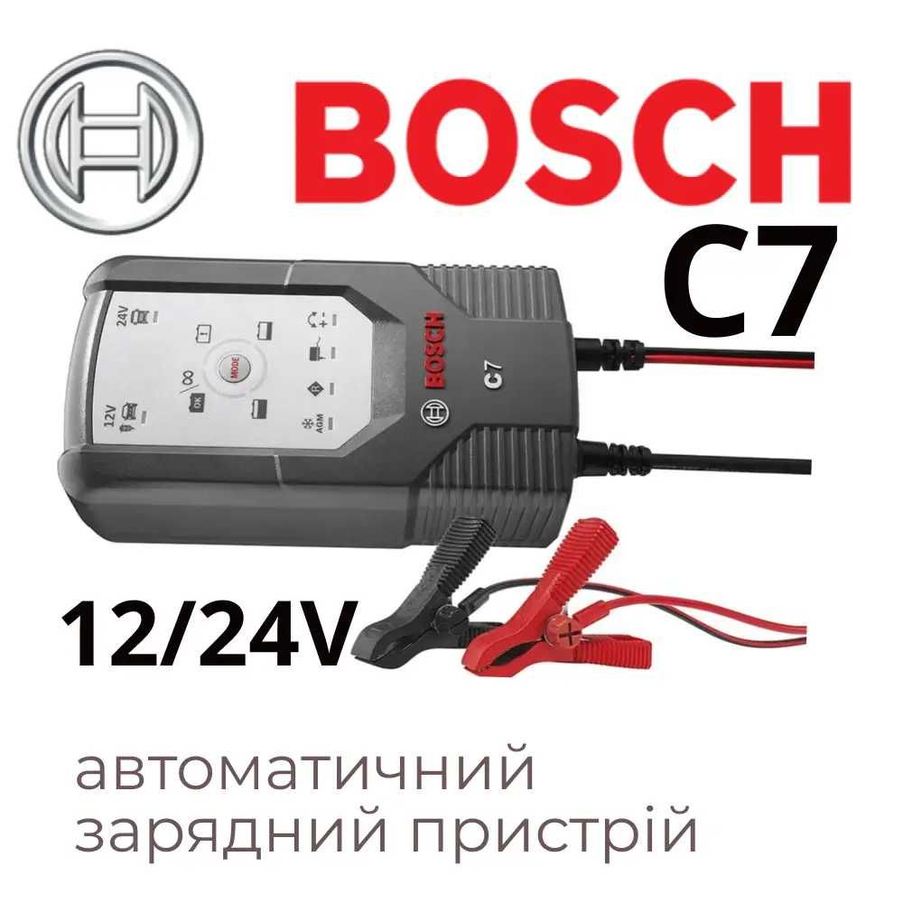 Автоматическое зарядное BOSCH C7 12/24v