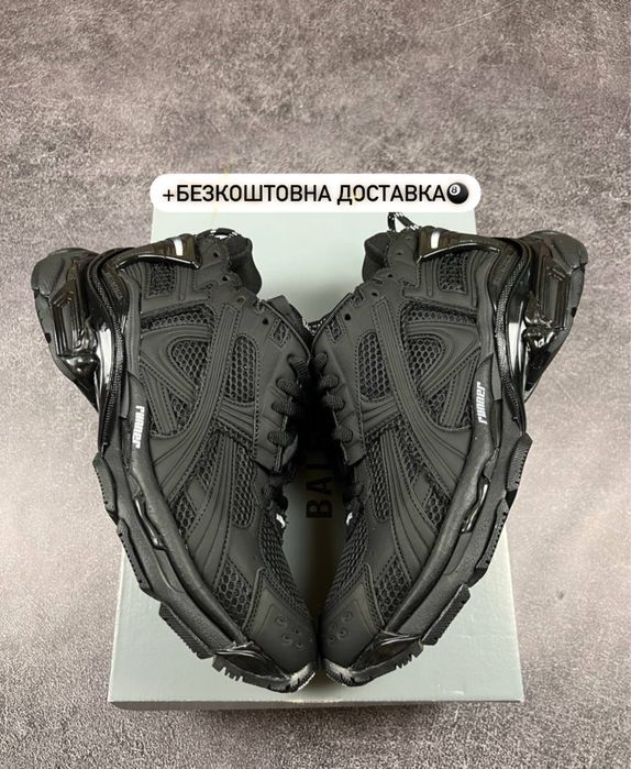 БЕЗ ПРЕДОПЛАТИ‼️Кросівки Balenciaga Runner Graffiti High(Чорні),balenc
