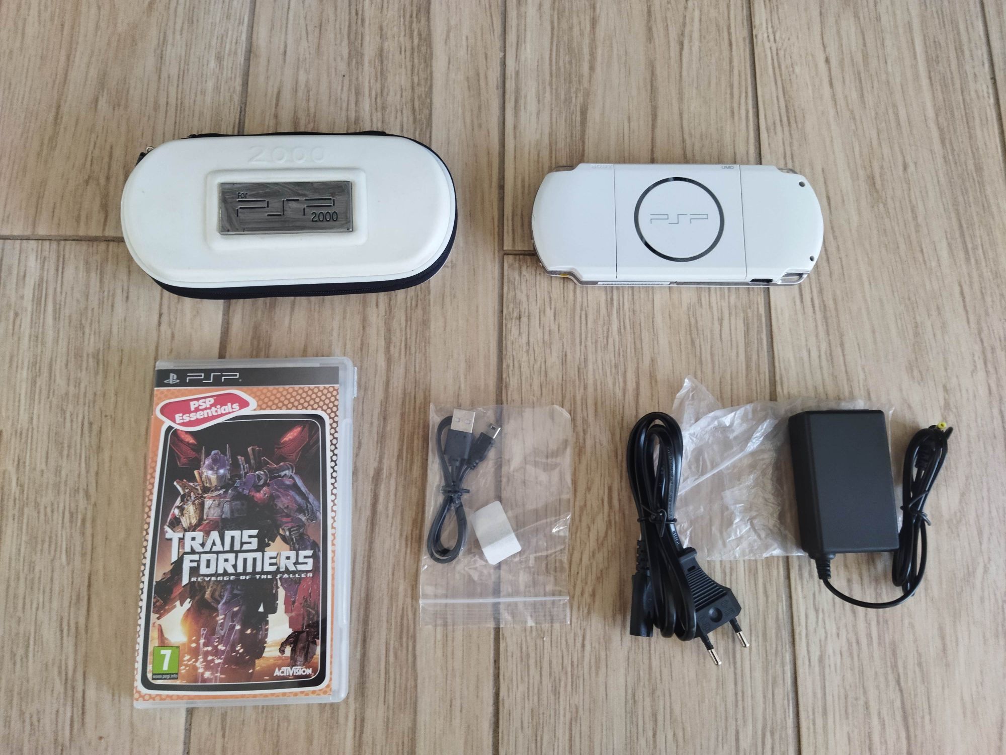 Consola original Sony PSP versão branca white desbloqueada+ acessórios