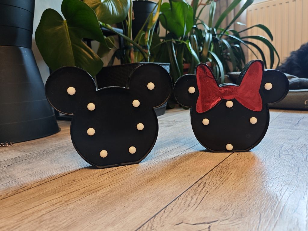 Lampka myszka Miki Minnie Disney lampe