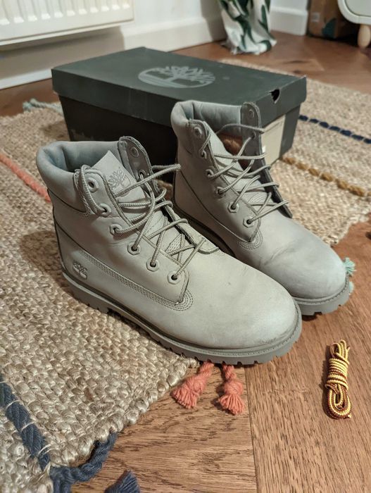 Timberland buty trapery 37.5 szare wodoodporne waterproof
