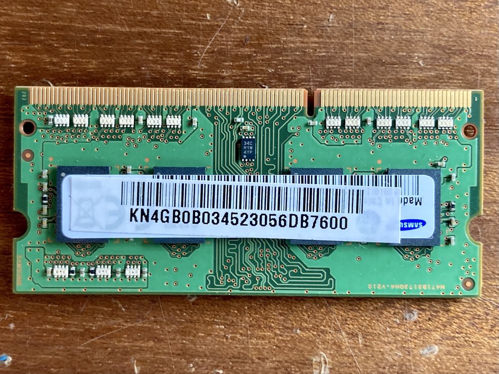 Pamięć ram Samsung 4 GB DDR3 SODIMM