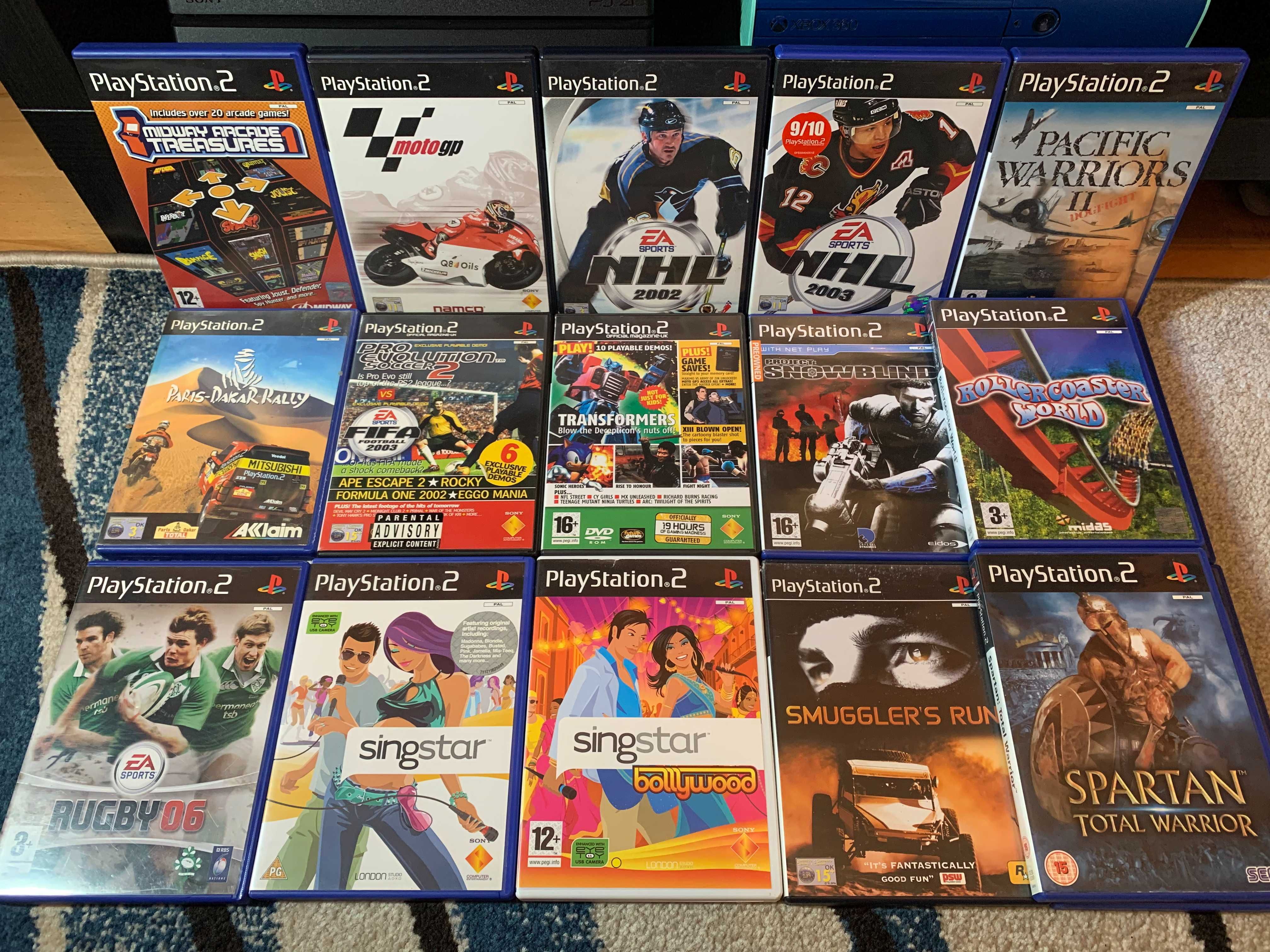 Ліцензійні ігри Playstation 2 PAL, ENG