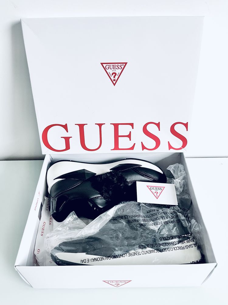 Guess czarne sneakersy