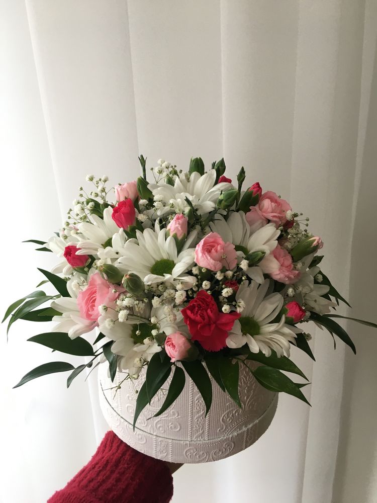 Flower Box, kwiaty, prezent na różne okazje